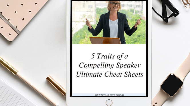 5 Traits of Compelling Speaker Cheat Sheets