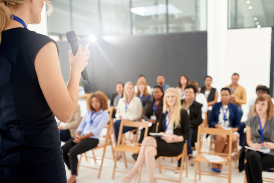 Adapting to Different Speaking Venues: From Small Rooms to Big Stages